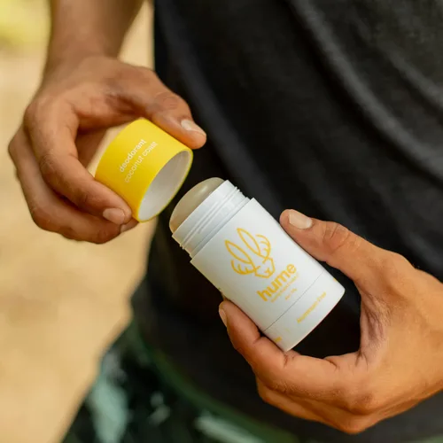 Vista 7 de Hume Supernatural Coconut Coast - Desodorante sin aluminio para mujeres y hombres, seguro para pieles sensibles, probióticos, a base de plantas, sin