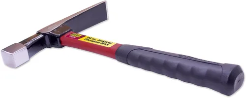 Vista 2 de IVY Classic 15024 Martillo de ladrillo de fibra de vidrio de 24 onzas con mango Power Pro Grip, plateado, negro