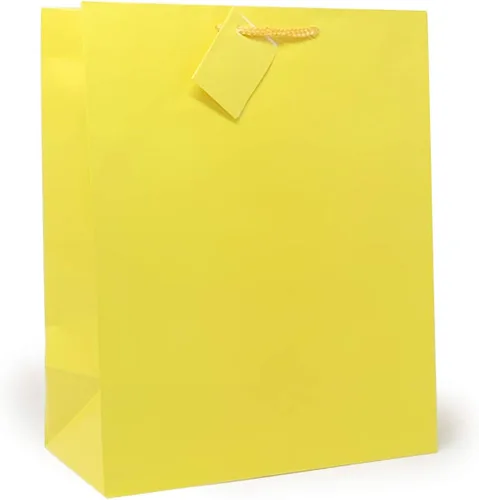 Vista 3 de allgala Bolsas de regalo, paquete de 12 bolsas de regalo grandes de 13 x 10 x 5.5 pulgadas con asas para cumpleaños, bodas, suministros de fiesta