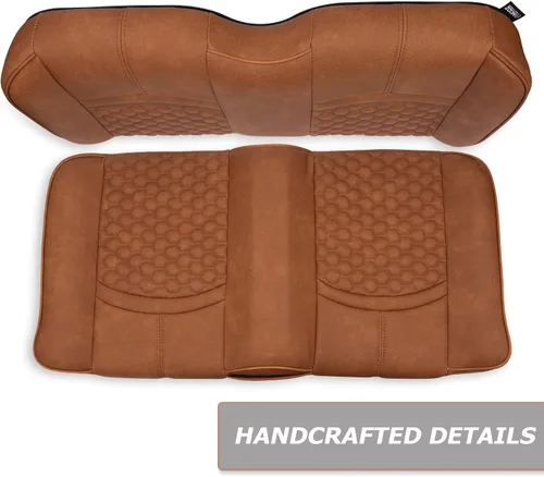 Vista 3 de MODZ® FS1 Custom Golf Cart Asiento Delantero para Yamaha Drive2 - [2017-Up] - [Añadir $40] - Base de óxido - Patrón Cobra