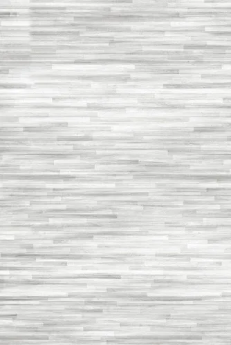 Vista 2 de Alfombra rústica impermeable de grano de madera de 2 x 3 pulgadas, color gris marfil, alfombra reversible de lana suave con estampado de tablero