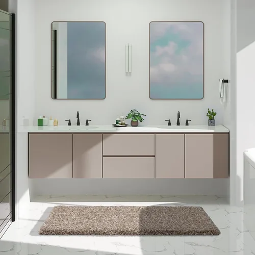 Vista 60 de Yimobra Alfombras de baño en negro y blanco antideslizantes lavables, tapetes de baño ultra suaves y absorbentes de agua, alfombra de ducha suave