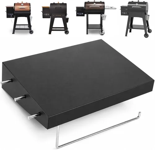 Vista 19 de Utheer Estante frontal plegable para ahumador Pit Boss PBV4NX, mesa