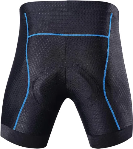 Vista 2 de Souke Sports Mens Cycling Underwear Shorts 4D Padded Bike Bicycle MTB Liner Shorts with Anti-Slip Leg Grips