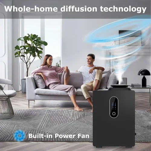 Vista 6 de Cubierta de máquina difusora de aroma HVAC mejorada 2026 de 6000 pies cuadrados con control WIFI para habitaciones grandes, máquina de aire de aroma