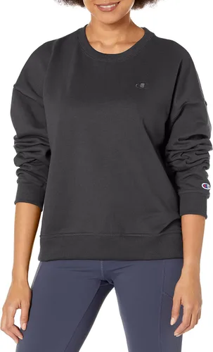 Vista 7 de Champion - Sudadera de cuello redondo para mujer, Powerblend, sudadera de forro polar, la mejor sudadera para mujer (disponible en tallas grandes)