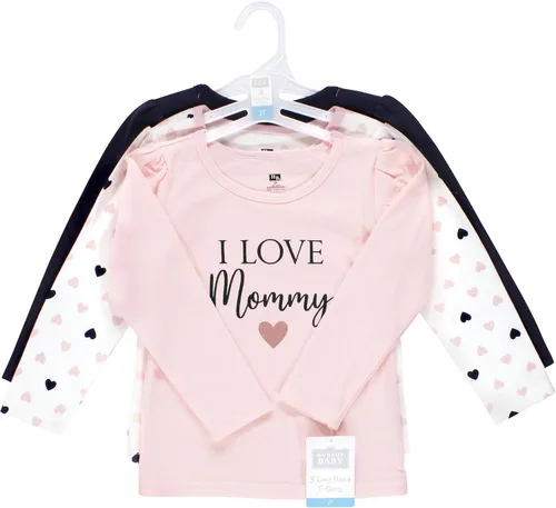 Vista 2 de Hudson Baby Camisetas de manga larga para bebé