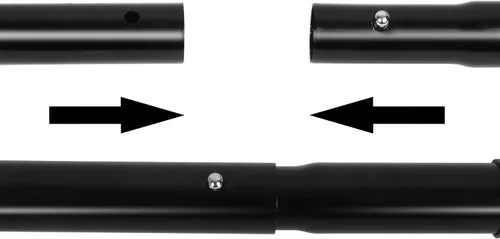 Vista 4 de EMART - Barra transversal de 5 a 10 pies para EM-BS2030, soporte de fondo ajustable Telescopic Support Bar Fit Photography Light Stands, Tripod