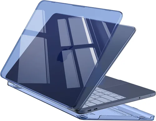 Vista 26 de EooCoo Funda para MacBook Neo de 13 pulgadas 2026, resistente a los Rubor de cristal