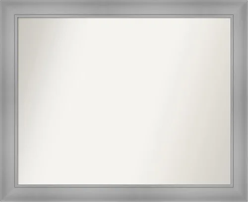 Vista 41 de Amanti Art Espejo de pared, elegante espejo con marco de miel cepillada para decoración de pared o uso como espejo de baño para sobre el fregadero