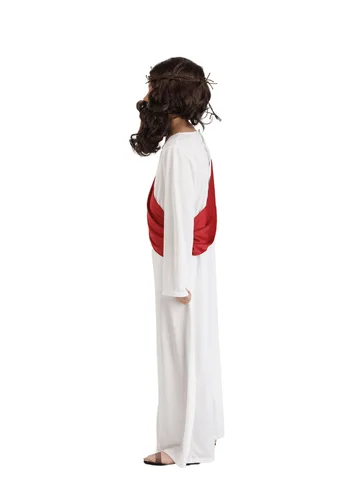 Vista 5 de Disfraz Deluxe de Jesús para Niños Multicolor