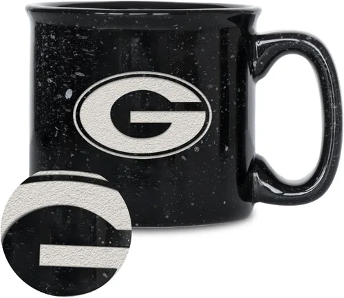 Vista 69 de Rico Industries NCAA Speckle 12oz Laser Engraved Campfire Mug