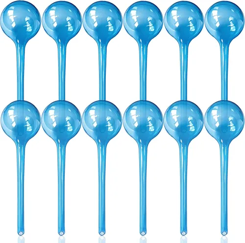 Vista 16 de MOONSOUND Globos de riego automático para plantas – 10 bombillas de riego automático para plantas en macetas de interior y exterior, cuidado