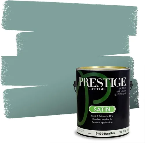 Vista 113 de Prestige Paints - 2 en 1, pintura base y pintura de exterior, E100-N-735BM