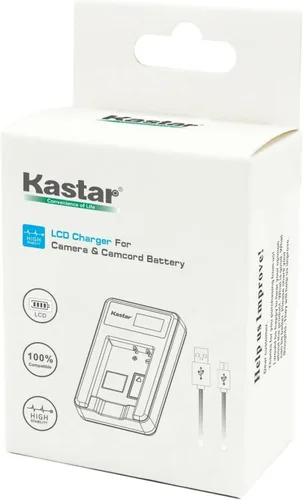 Vista 6 de Kastar NB-13L - Cargador de batería USB triple LCD compatible con Canon PowerShot SX620 HS, PowerShot SX720 HS, PowerShot SX730 HS, PowerShot SX740