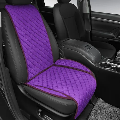 Vista 20 de surpassme Fundas de Asiento de Coche Cómodas Fundas de Asiento Delantero Universales para Accesorios de Automóvil, Fundas Interiores Acolchadas