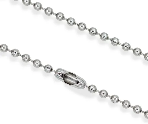 Vista 3 de Caritas et Fides Collar católico con crucifijo de San Benito y medalla milagrosa, hipoalergénico en cadena de bola de 24 pulgadas, collar católico