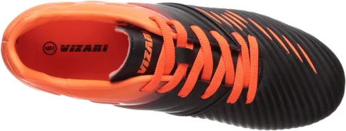 Vista 5 de Vizari Liga FG - Botines de fútbol para niños, 100% sintéticos, para un uso cómodo, zapatos de fútbol de dos tonos resistentes al agua con forro