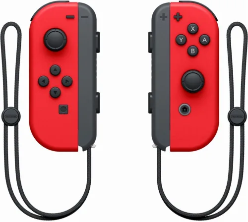 Vista 4 de Nintendo - Switch 32GB Super Mario Odyssey Edition Bundle - Red Joy-Con