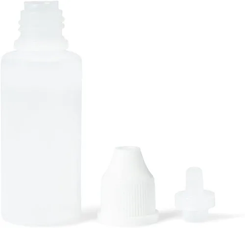 Vista 2 de United Scientific™ , Botella de goteo a prueba de fugas de 0.5 fl oz, tapa premontada, paquete de 12