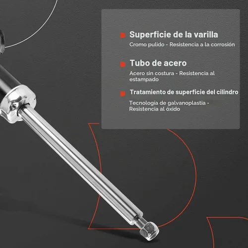 Vista 5 de A-Premium Puntal trasero con muelle helicoidal compatible con Suzuki
