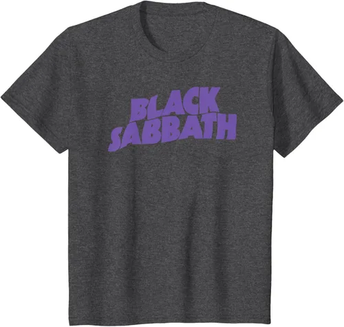 Vista 18 de Black Sabbath Camiseta con logotipo morado