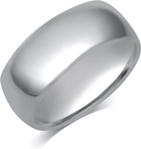 Vista 2 de DiamondMuse 2MM - 8 MM Unisex Comfort Fit Wedding Band in 10k Solid Gold