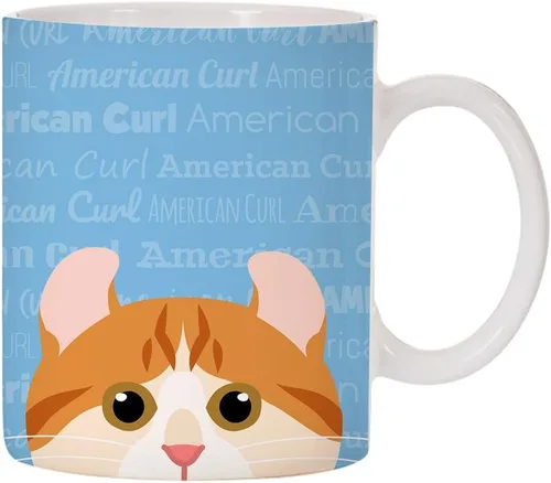 Vista 15 de Adorable diseño de raza de gato taza de café de cerámica de 11 oz (abisinio)