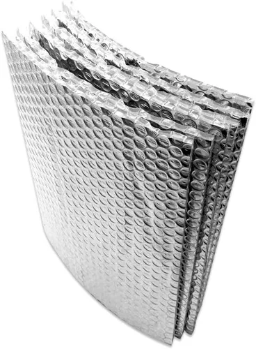 Vista 2 de AES Barrera de vapor reflectante con aislamiento de burbujas de doble lámina de 4 x 25 pies