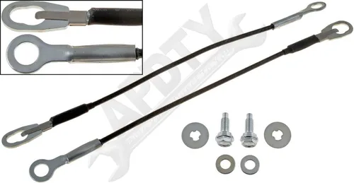 Vista 3 de APDTY 49652 Cable para portón trasero, 16 pulgadas, sustituye a 90460-8B400, 904608B400