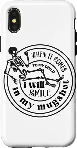 Vista 5 de When It Comes to My Child I Will Smile in Mugshot Case for iPhone 16