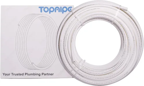 Vista 13 de Tubo PEX-A, tubo azul de 1/2 pulgada x 100 pies, certificado NSF para agua potable, tubo PEX-A para fontanería, herramientas de fontanería