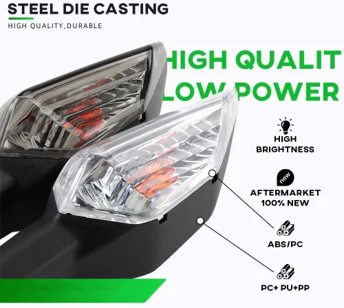 Vista 4 de Luces indicadoras LED de señal de giro para Kawasaki Z400 Z650 Z800 Z900 Z1000 Z250 Z300 Versys X300 1000 650 Klr Ninja 125 Z250SL señales