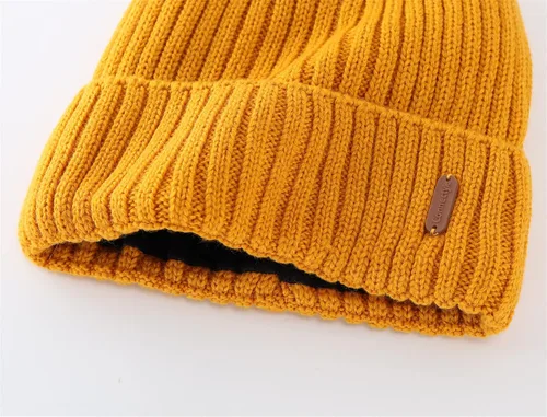 Vista 5 de Connectyle Gorro clásico de invierno cálido para hombre con forro