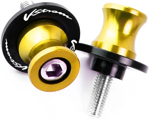Vista 9 de Carretes de basculante CNC para motocicleta, deslizadores de tornillo oscilante de 6/8/0.394 in para Suzuki V-Strom 250 650 1000 DL650 DL1000 DL250
