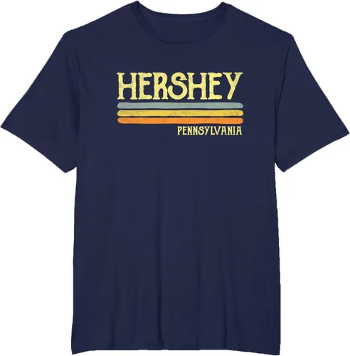 Vista 59 de Camiseta vintage de regalo de recuerdo de Hershey Pennsylvania PA, Negro, S