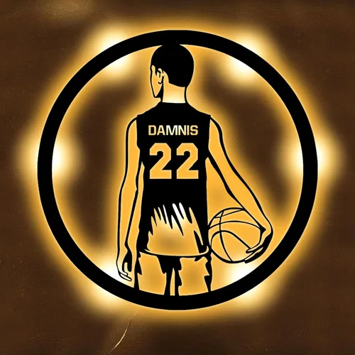 Vista 12 de Regalos de béisbol personalizados para niños y niños, letreros de neón personalizados para decoración de pared, luces de neón deportivas, barra LED