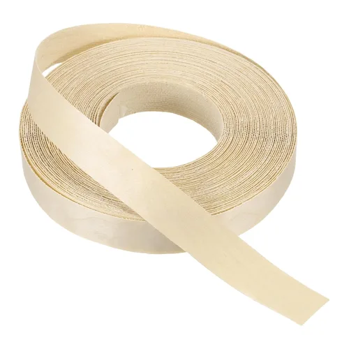 Vista 11 de PATIKIL Bandas de borde de abedul, cinta de chapa de madera de 1-1/2 pulgadas x 25 pies, bandas de borde de madera contrachapada flexible prepegadas