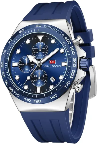 Vista 30 de AIMES Watch for Men Sport Military Waterproof Chronograph Mens Watches Analog Quartz Big Face Classic Stylish Fashion Casual Designer Business Work