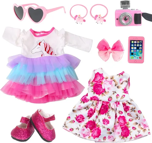 Vista 2 de ZNTWEI Muñeca de bebé negra de 14.5 pulgadas y conjunto de accesorios de ropa. Muñeca de bebé afroamericana de cabello trenzado hecha a mano.