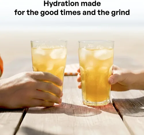 Vista 52 de KEY NUTRIENTS Electrolitos en polvo sin azúcar, limonada de maracuyá con 6 electrolitos y minerales, fibra prebiótica y polvos de hidratación