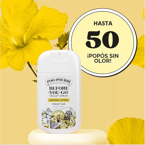 Vista 8 de Poo-Pourri Before-You-Go - Aerosol para inodoro de bolsillo, cítricos