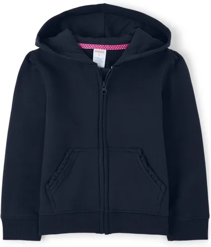 Vista 14 de Gymboree Sudadera con capucha y cremallera de manga larga para niñas y niños pequeños