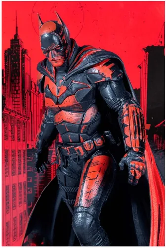 Vista 7 de McFarlane TM15070 DC Movie-Figura coleccionable de Batman, multicolor de 12 pulgadas