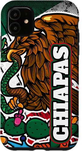 Vista 8 de Chiapas, Aguila de la Bandera de México - Carcasa para iPhone 17