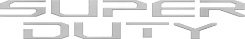 Vista 15 de Insertos de letras para portón trasero, compatibles con Ford Super Duty 2020-2022