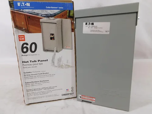 Vista 2 de Eaton CH60SPAST CH Series Panel de spa monofásico de 60 amperios