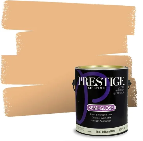 Vista 96 de PRESTIGE Pintura exterior e imprimación en uno, bronceado Aberdeen, plano, 1 galón