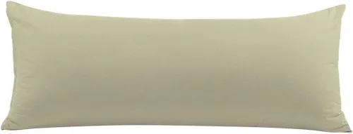 Vista 17 de PiccoCasa Funda de almohada de microfibra con cremallera de 110 GSM, 20 x 48 pulgadas, color negro