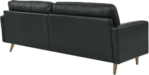 Vista 5 de Modway Valour, sofá de 88 pulgadas, negro